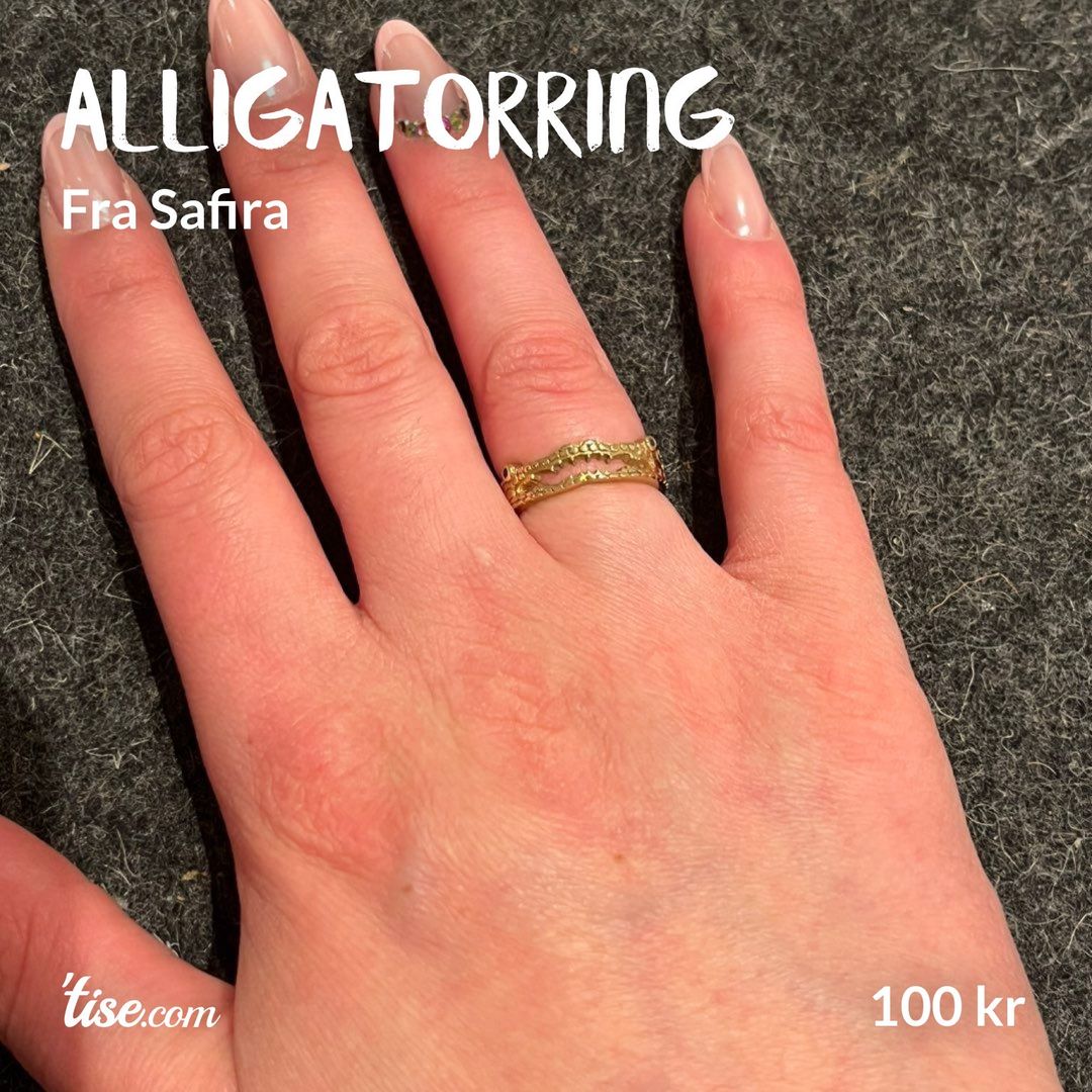 Alligatorring