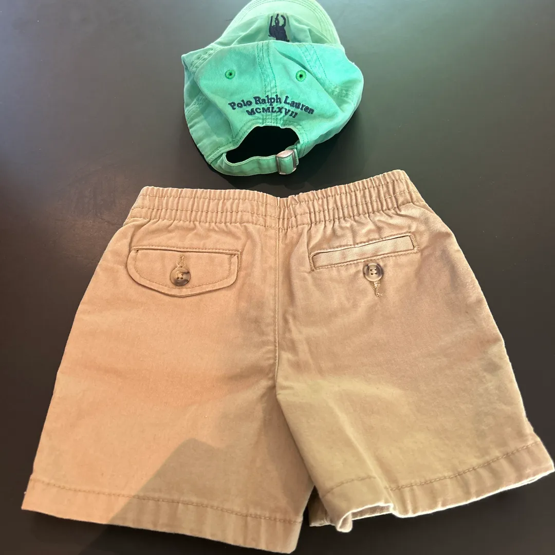 Polo shorts og caps