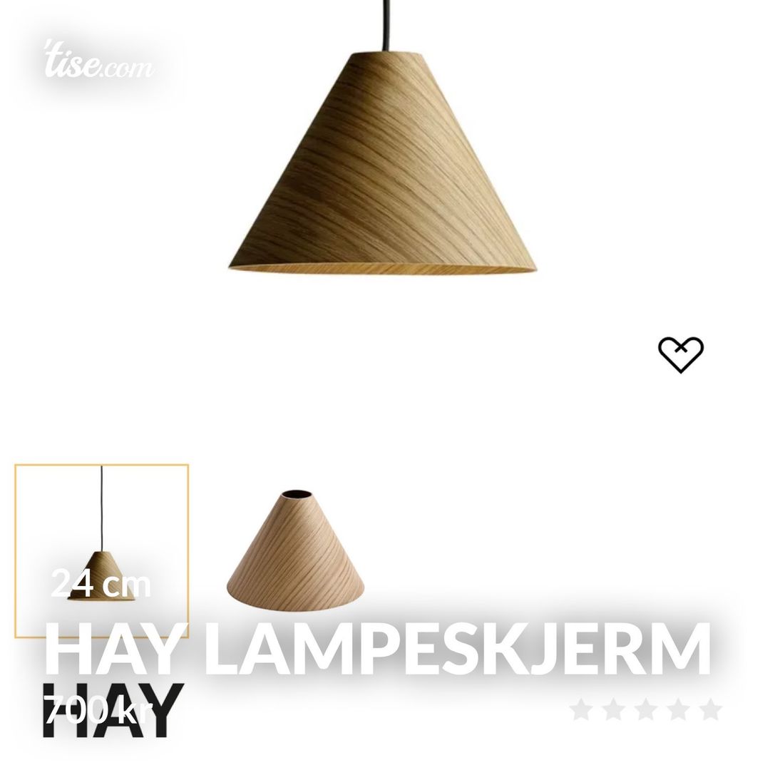 Hay lampeskjerm