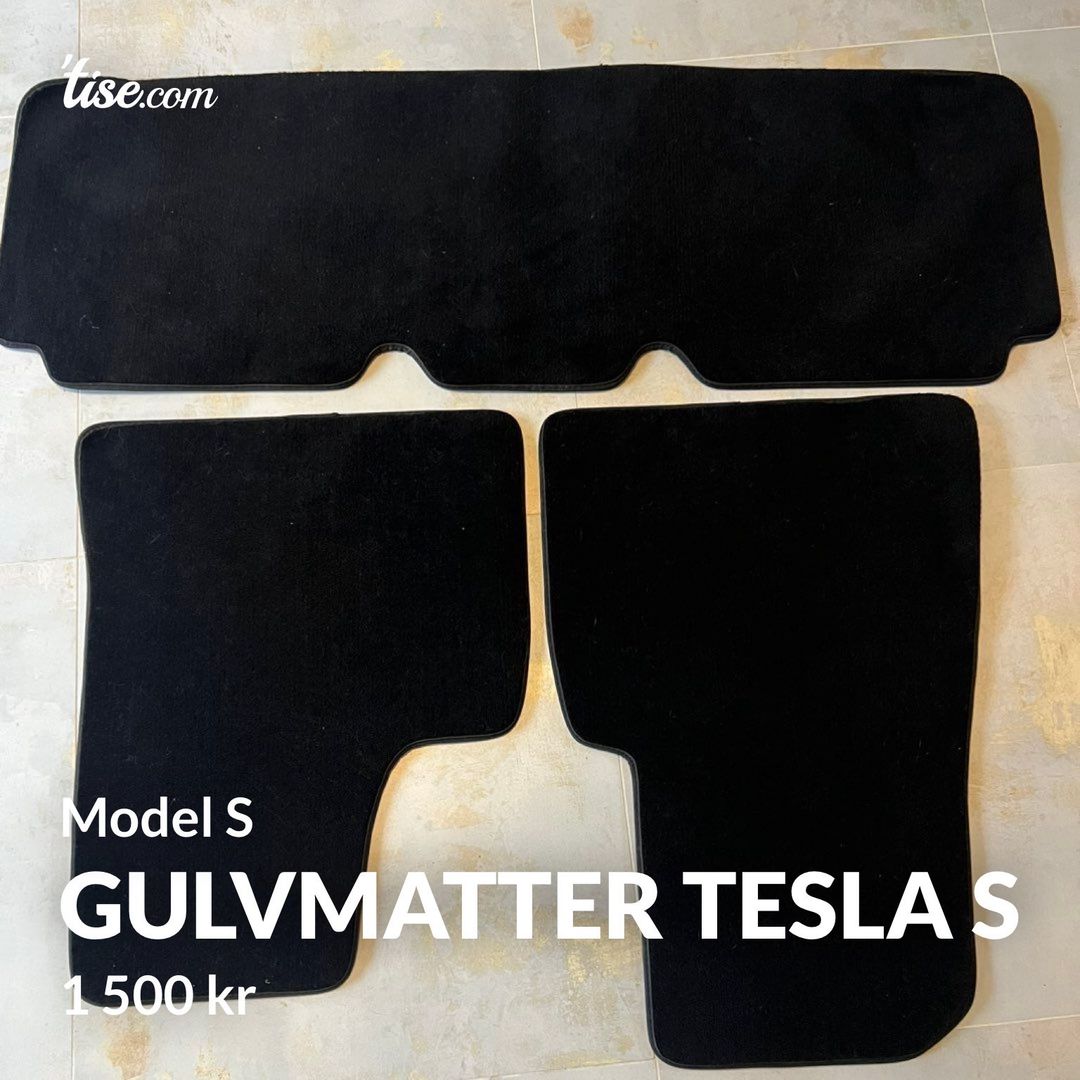 Gulvmatter Tesla S