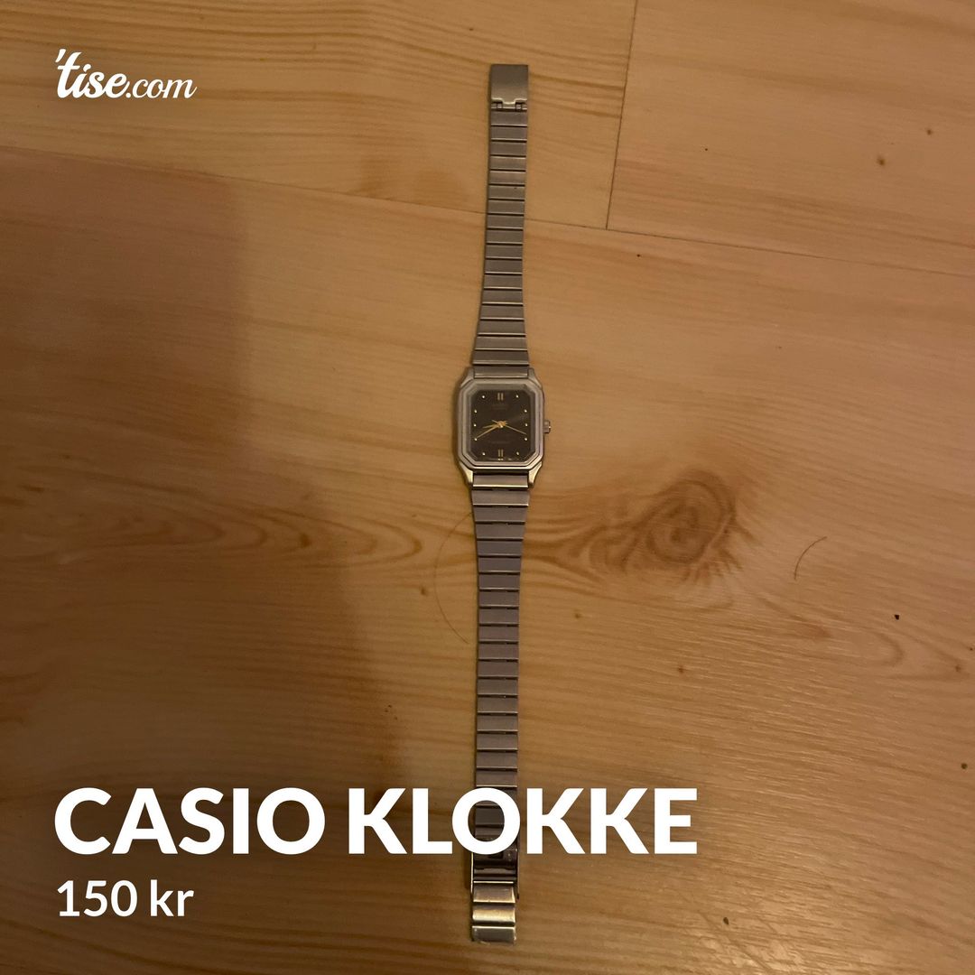 Casio klokke