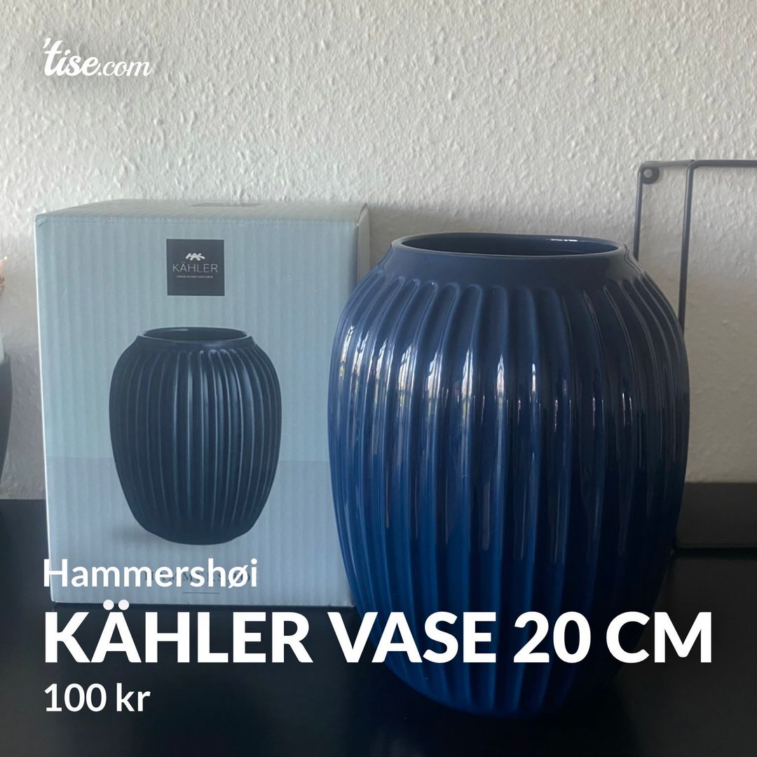 Kähler vase 20 cm