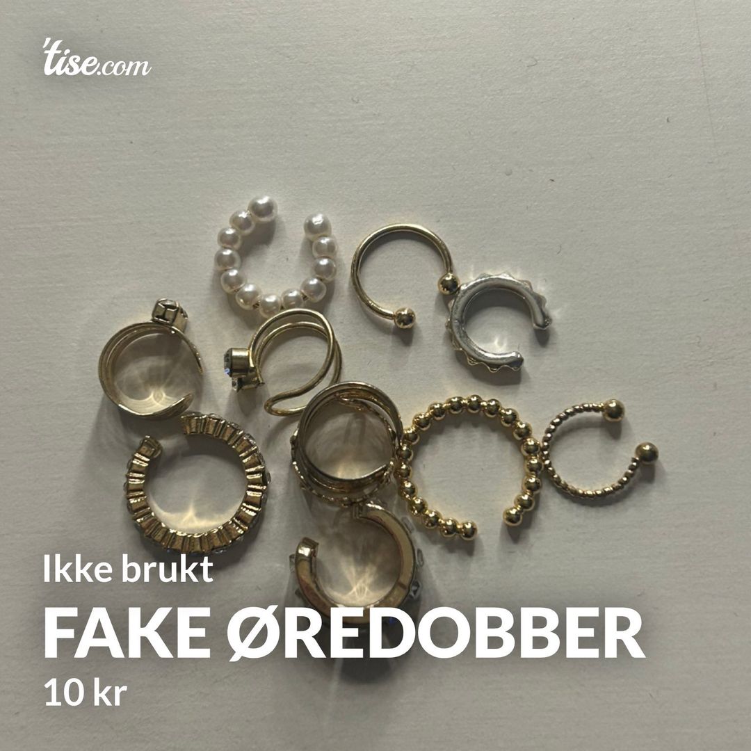 Fake øredobber