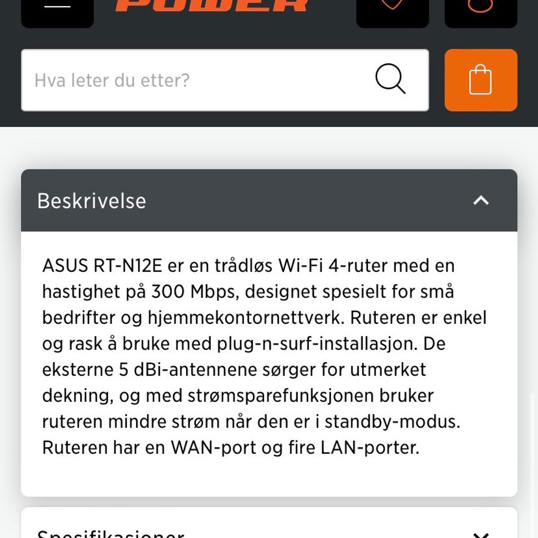 ASUS ruter