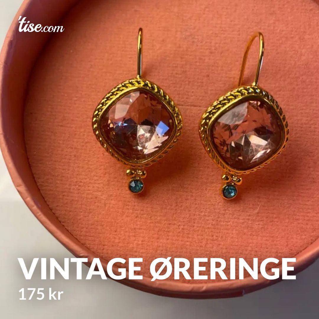 Vintage øreringe