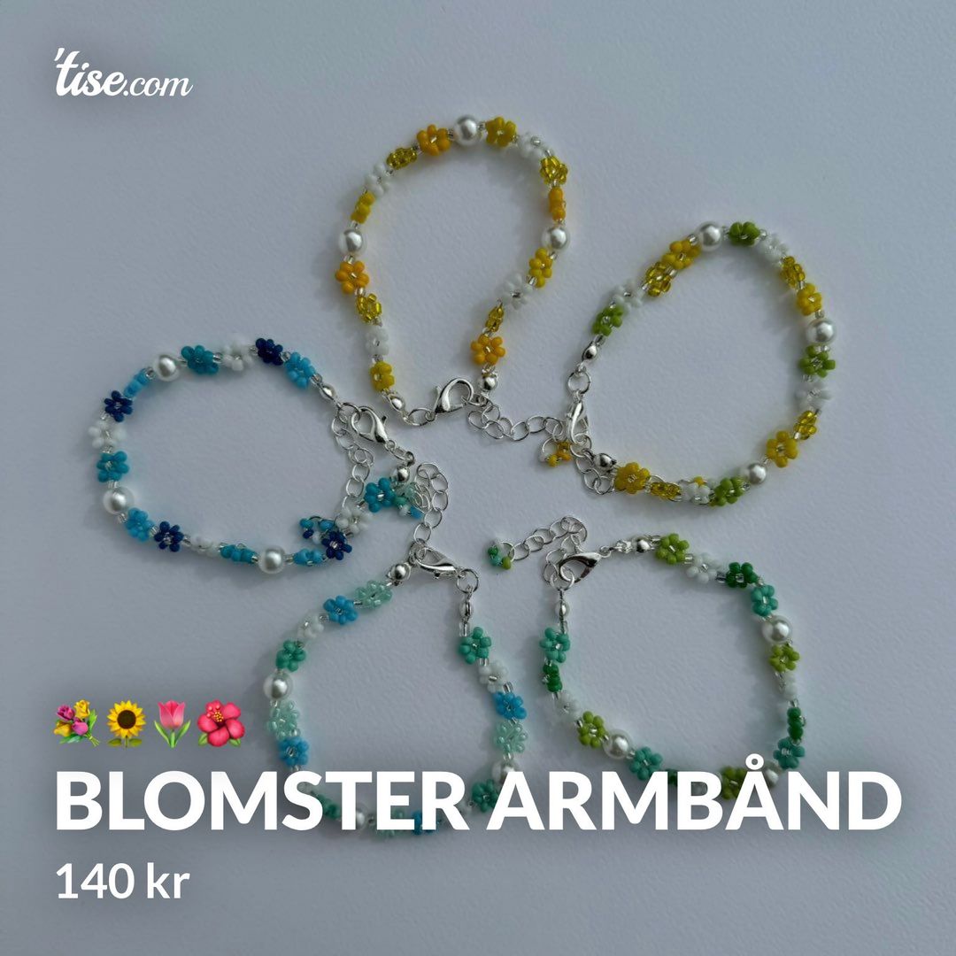 Blomster Armbånd