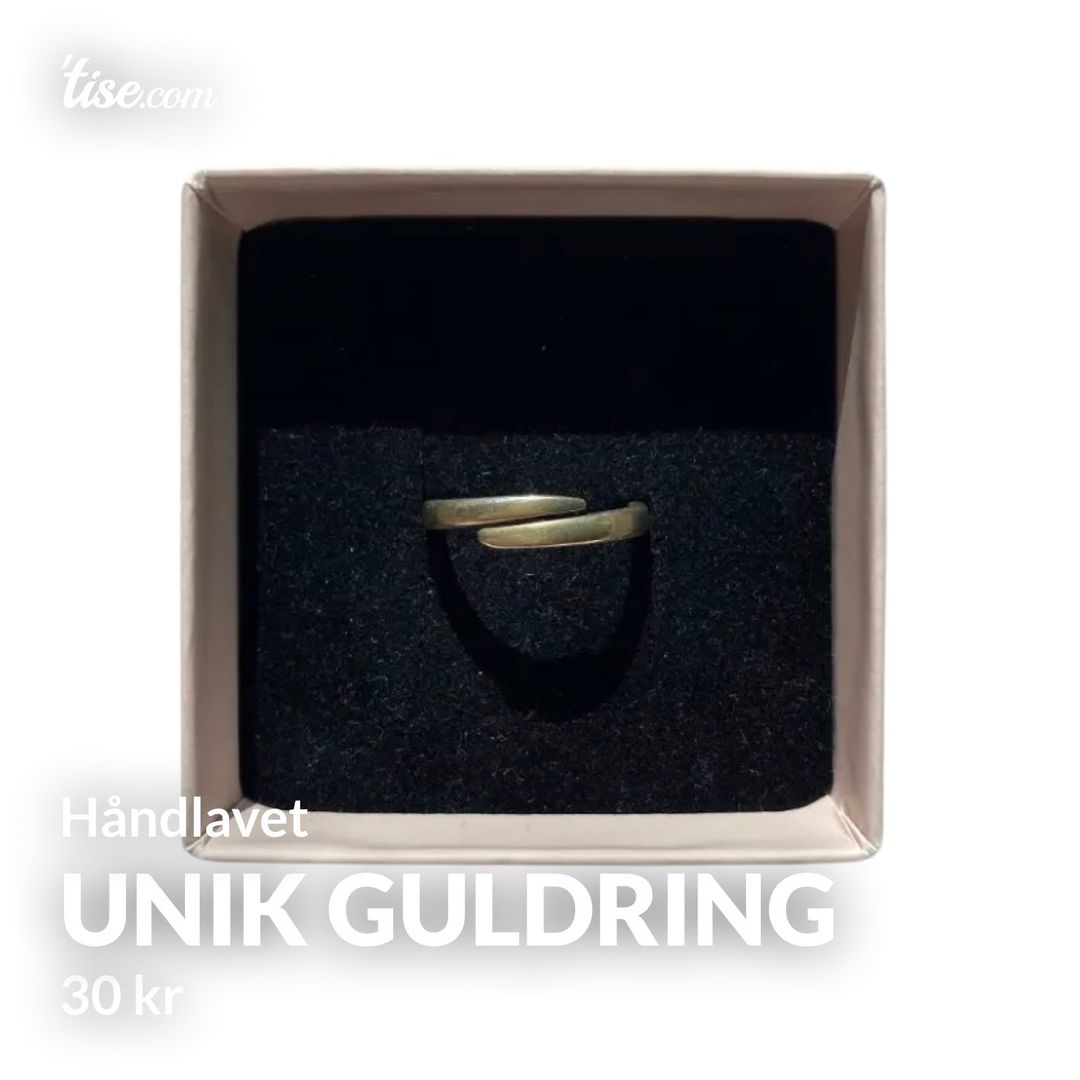 Unik guldring