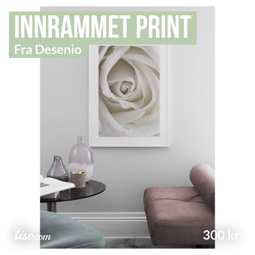 Innrammet print