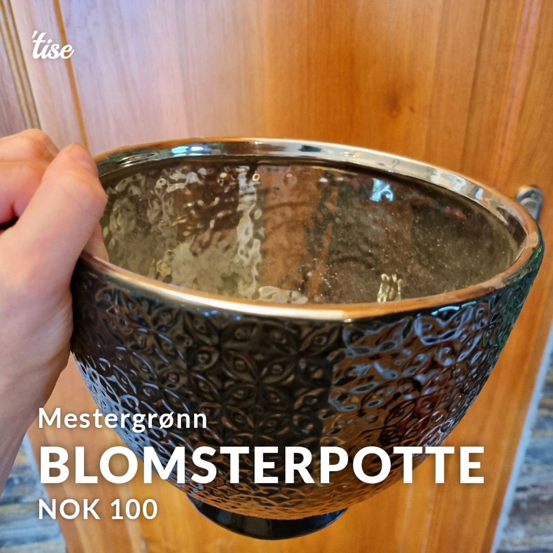 Blomsterpotte