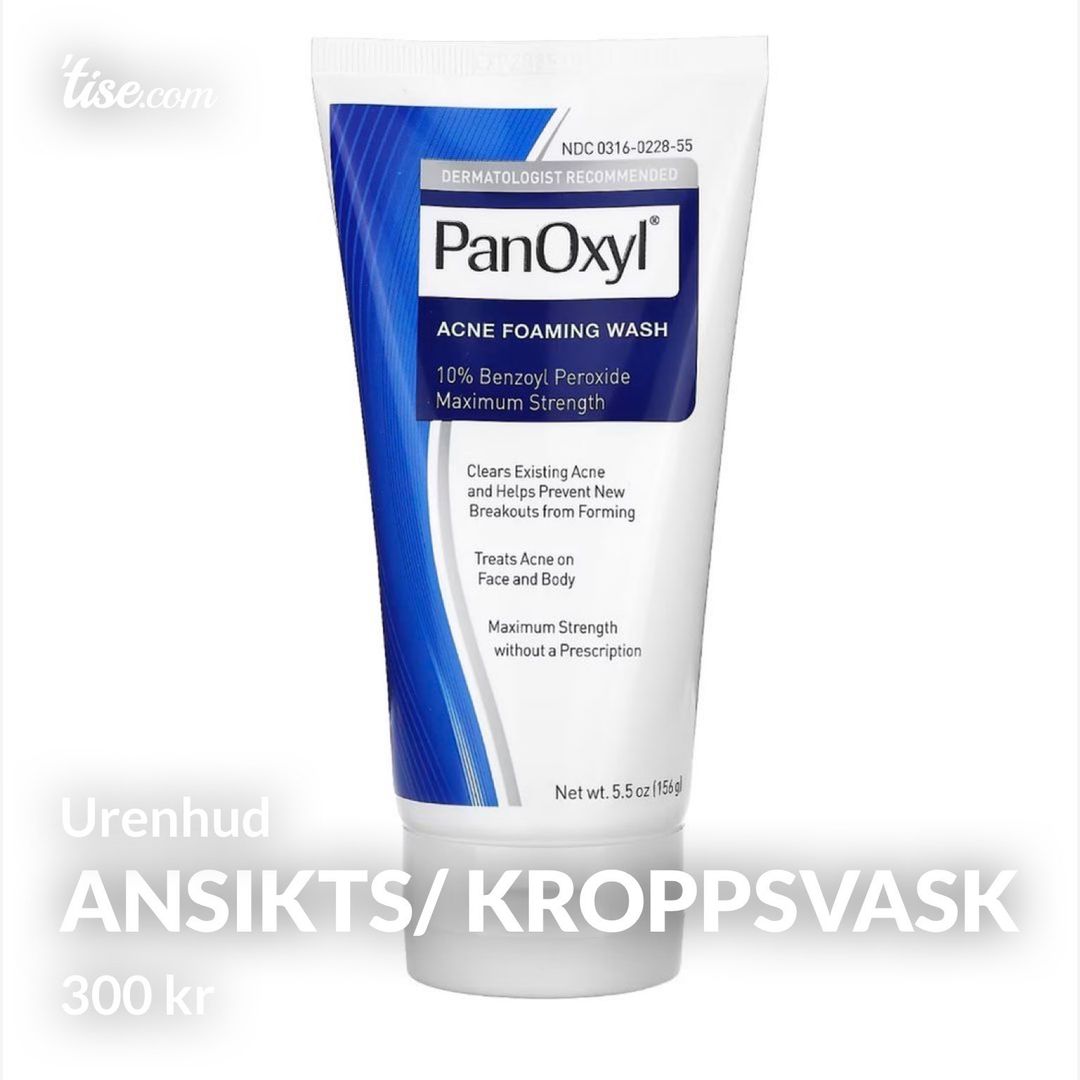 Ansikts/ kroppsvask