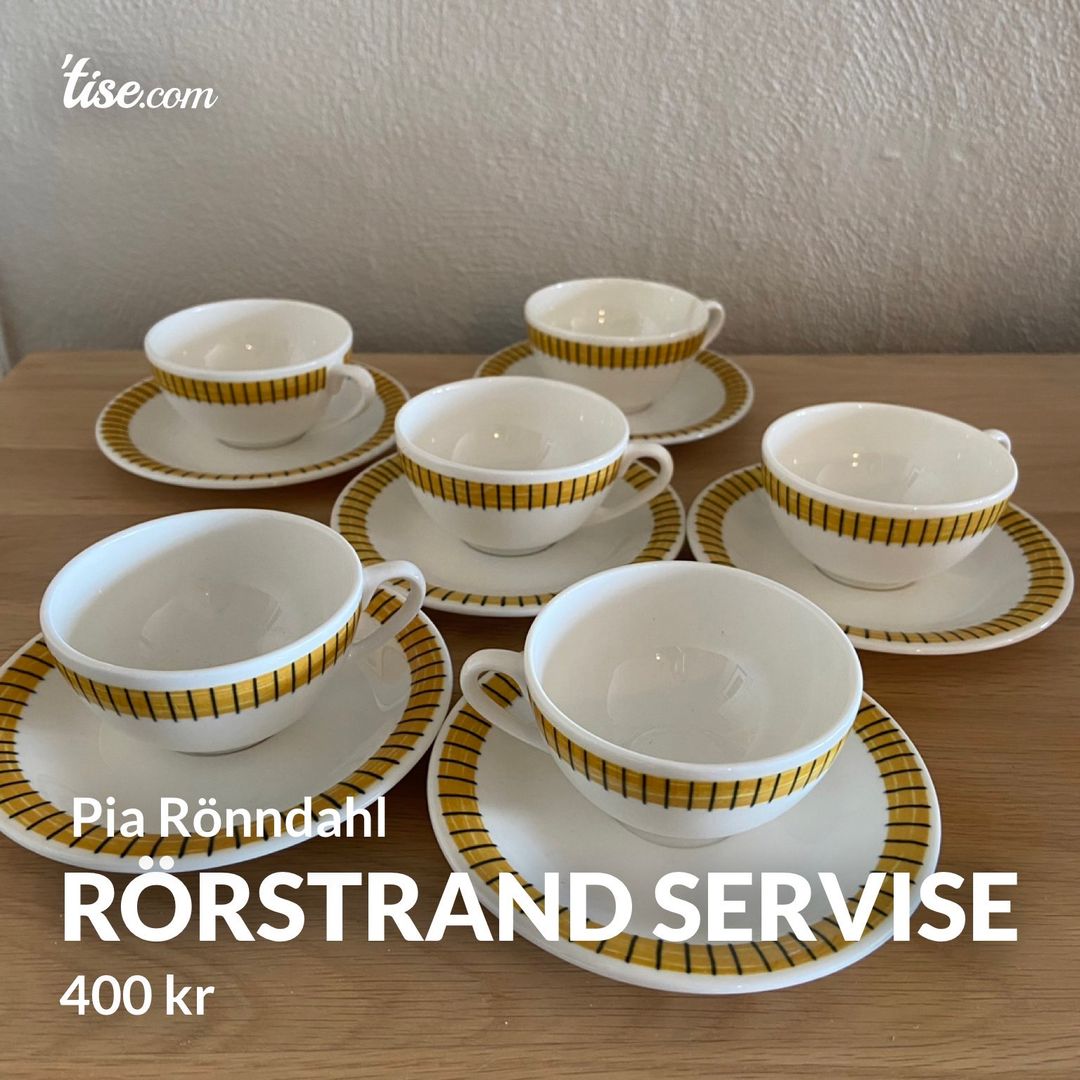 Rörstrand servise