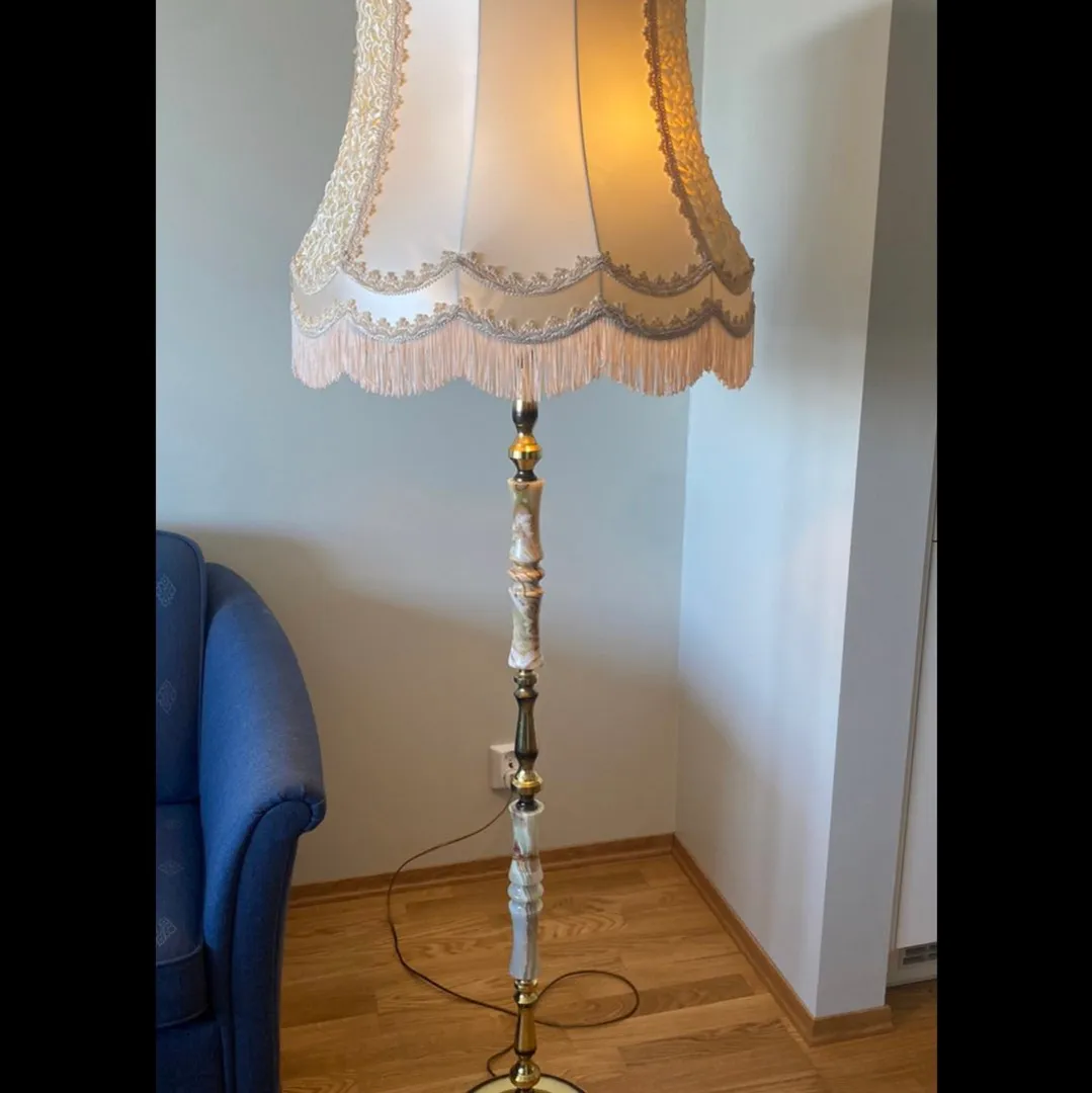 Vintage stå lampe