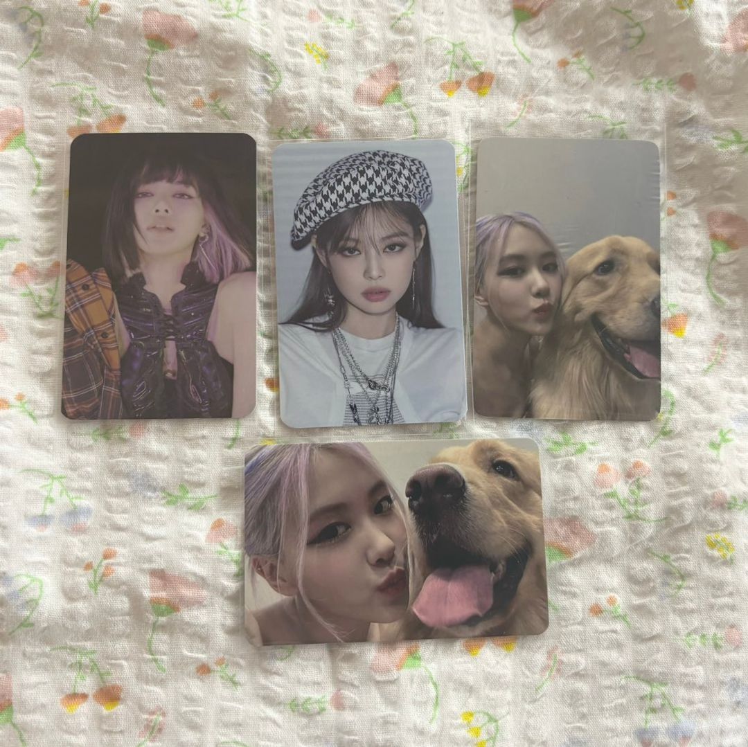 Blackpink photocards