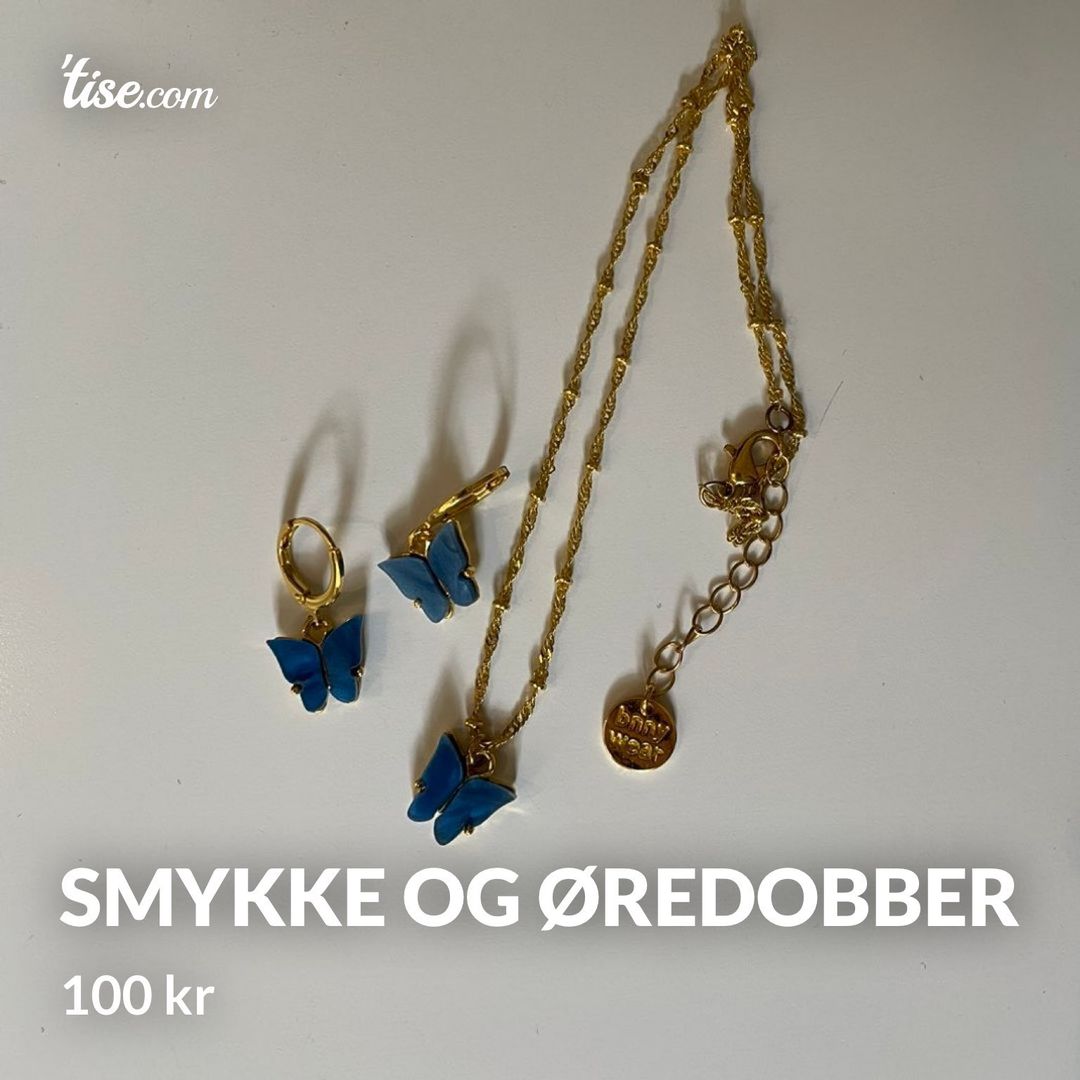 Smykke og øredobber