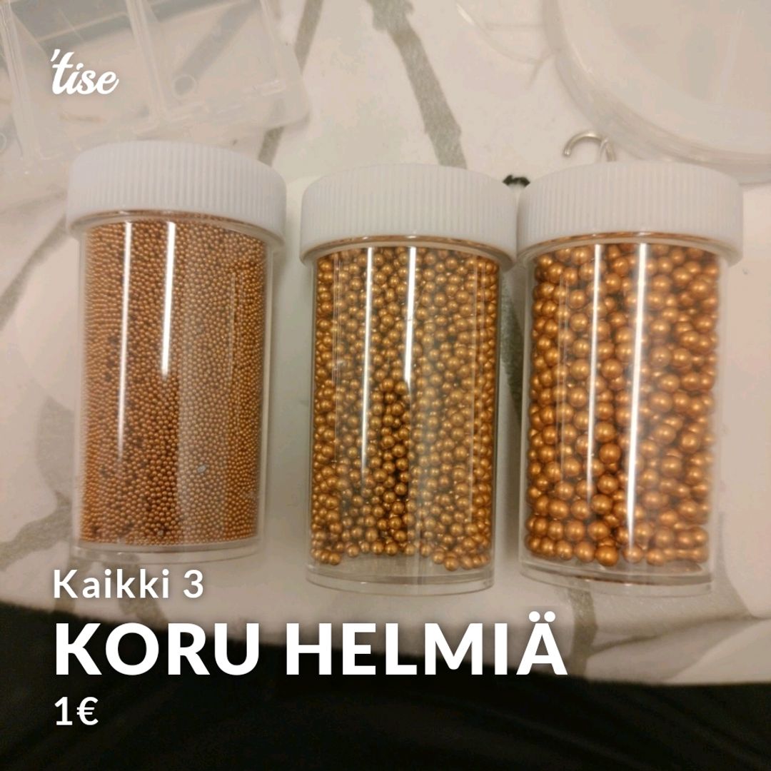 Koru helmiä