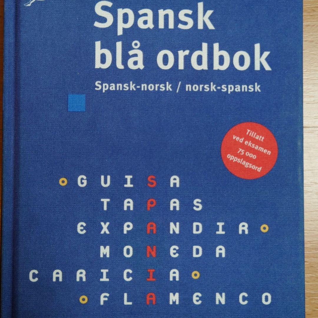 Spansk-norsk ordbok