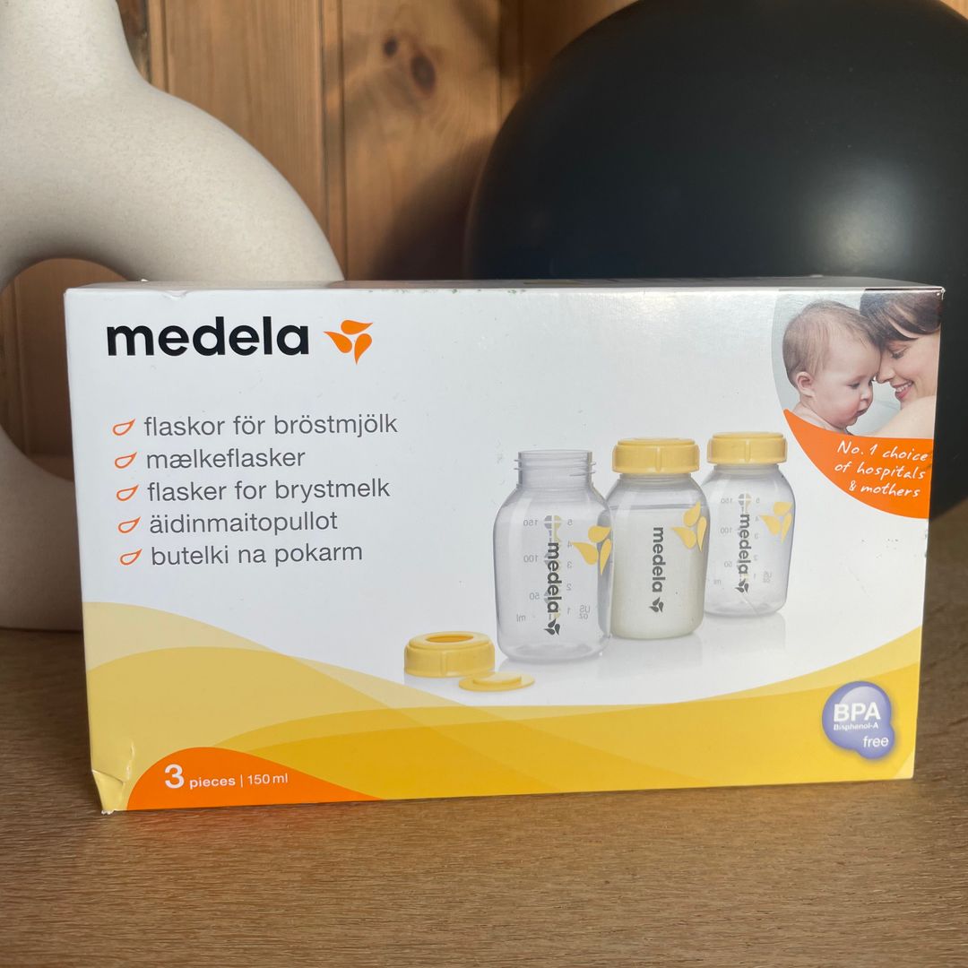 Ny Medela flasker