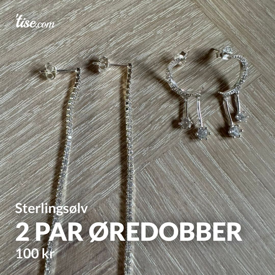 2 par øredobber