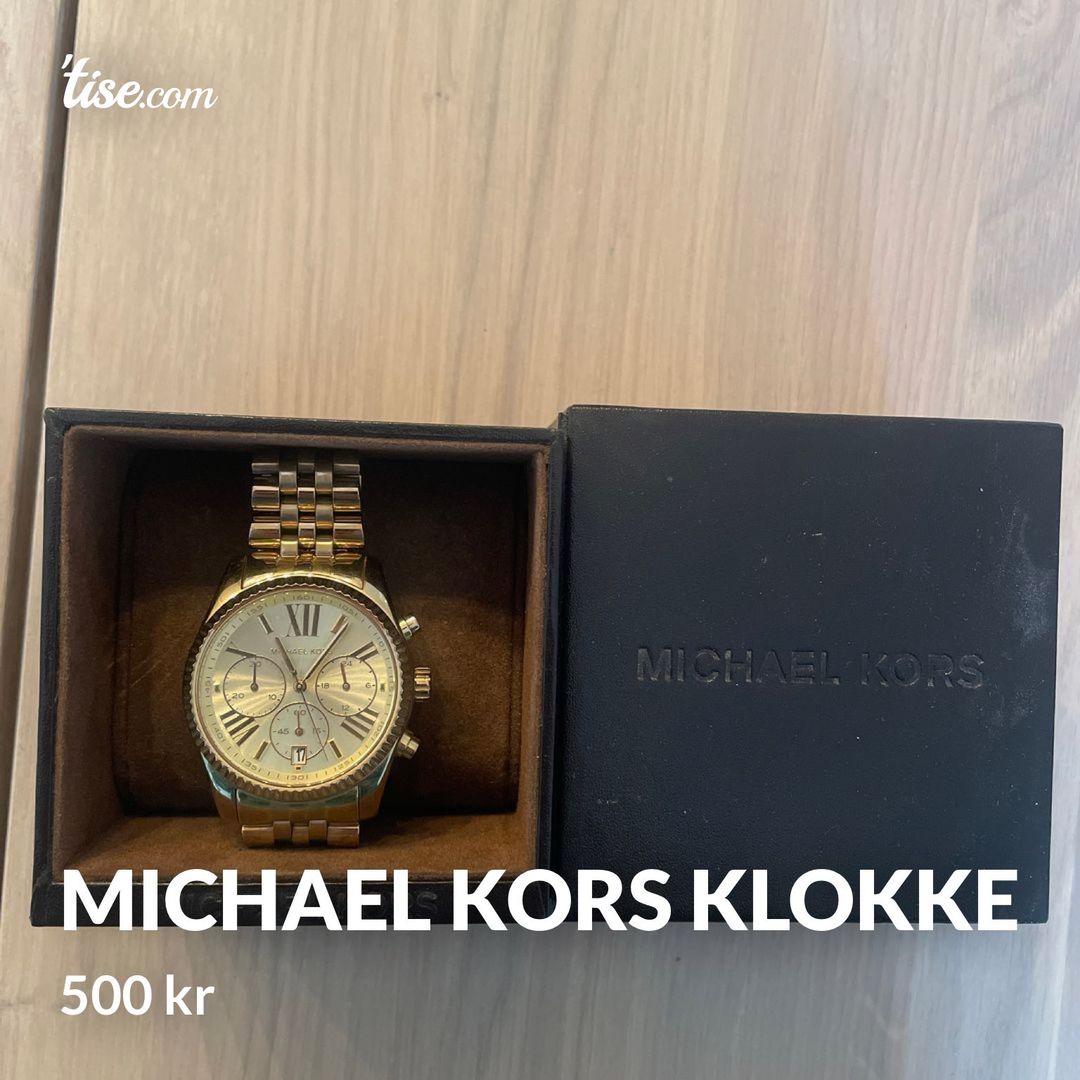 Michael kors klokke