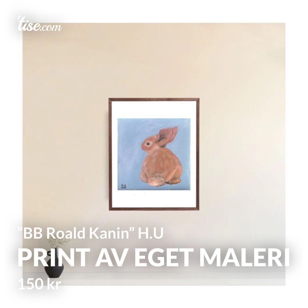 Print av eget maleri