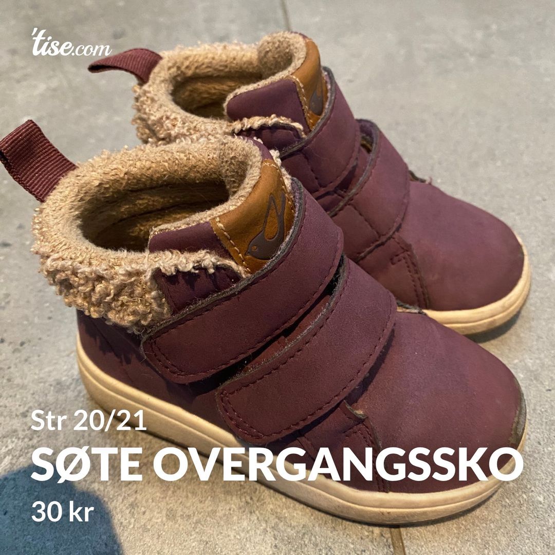 Søte overgangssko