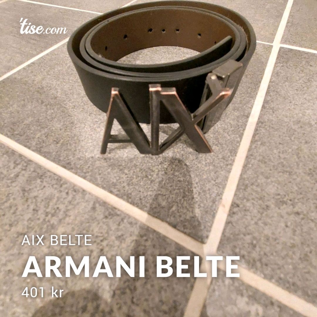 Armani Belte