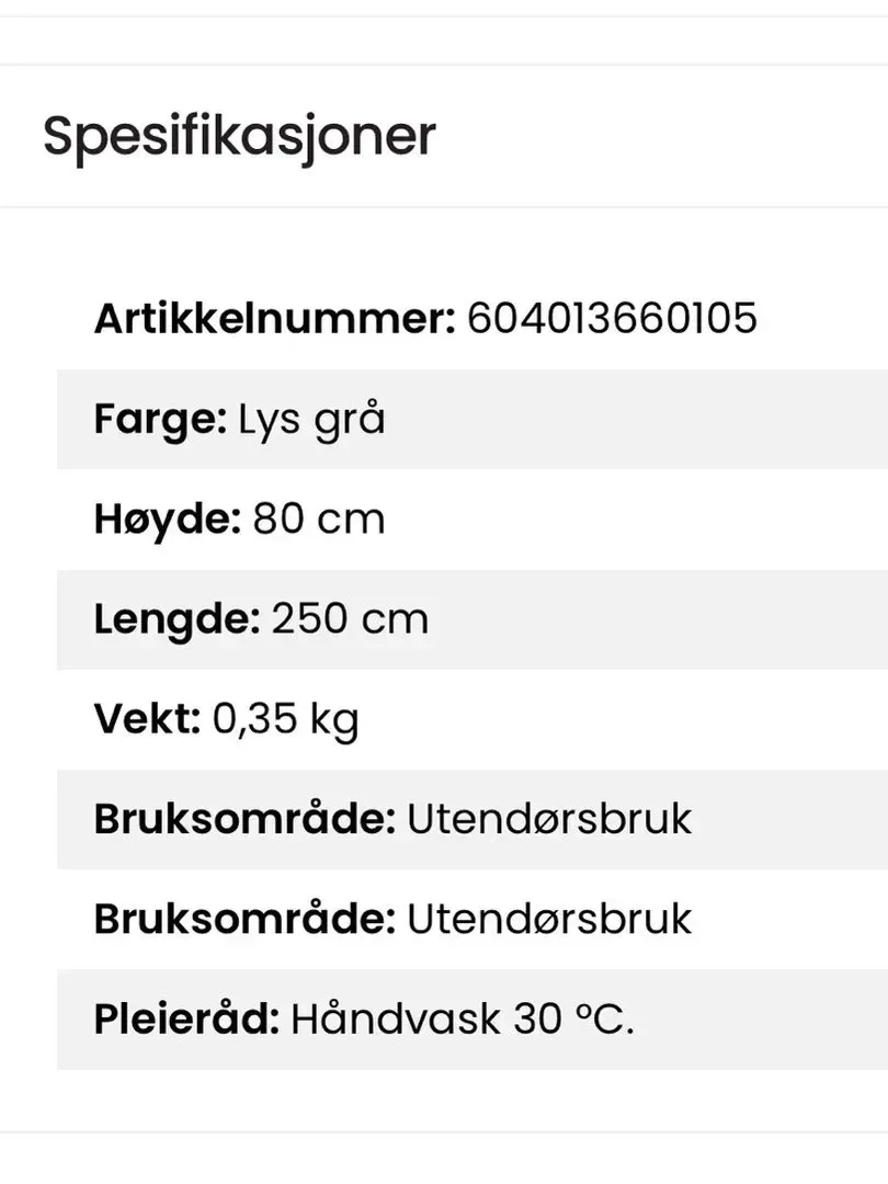 2stk Innsynskjerming