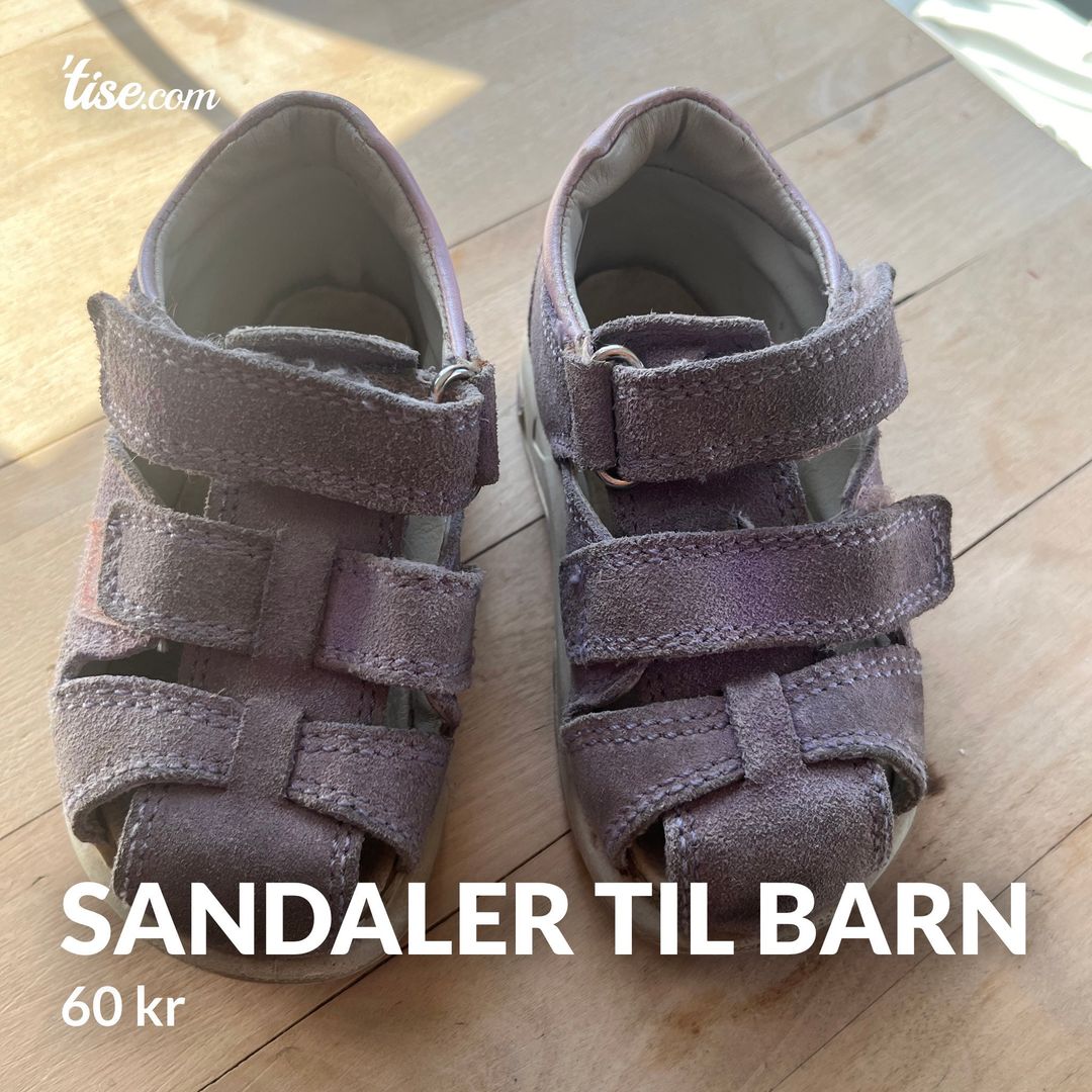 Sandaler til barn