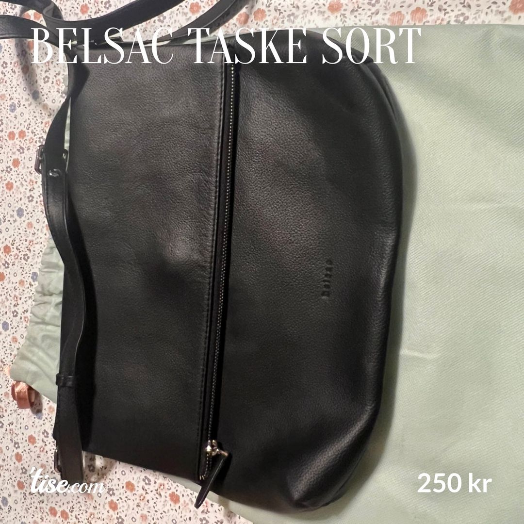 Belsac taske sort