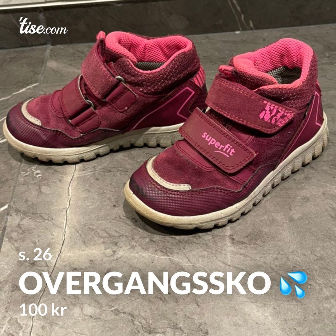 Overgangssko 💦