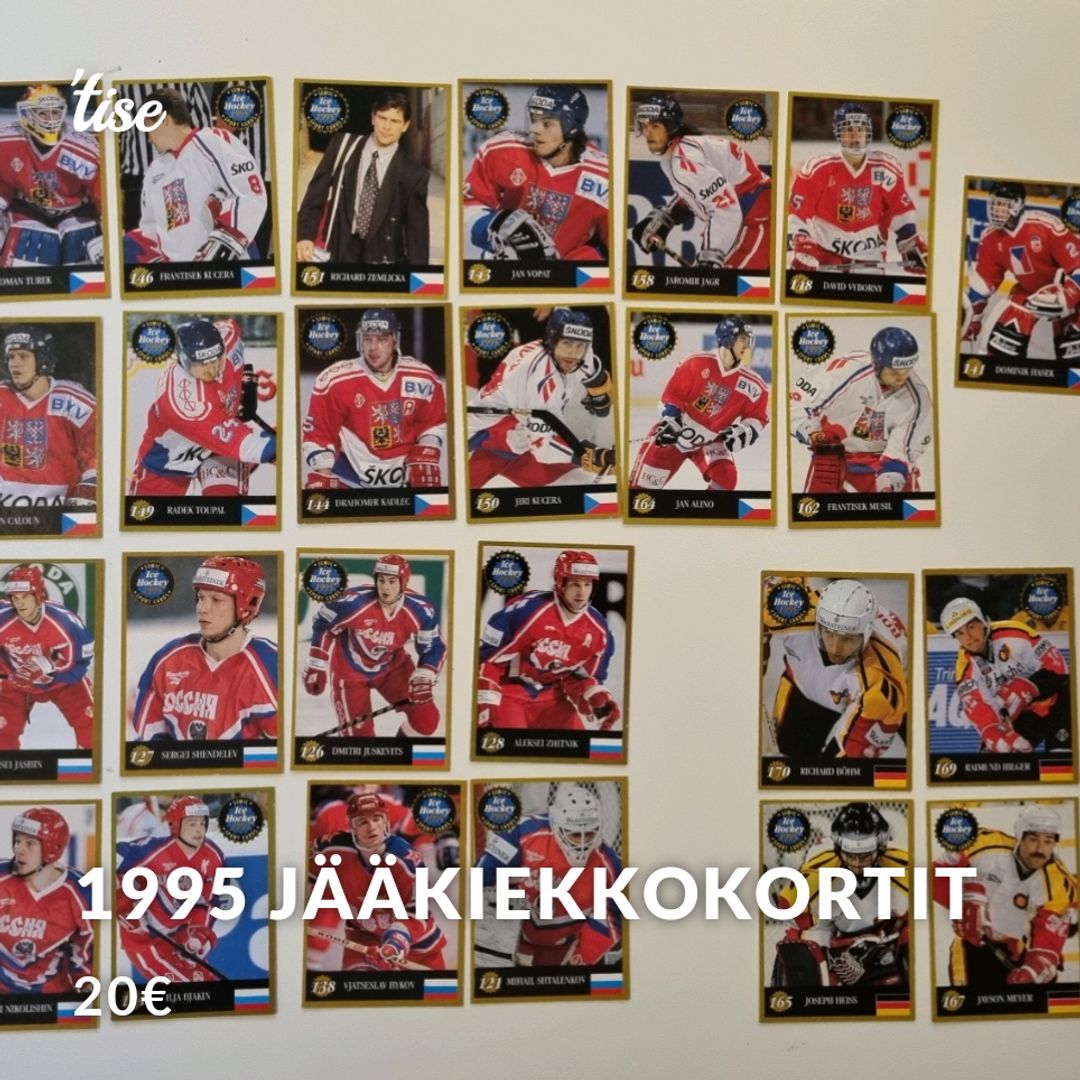 1995 Jääkiekkokortit