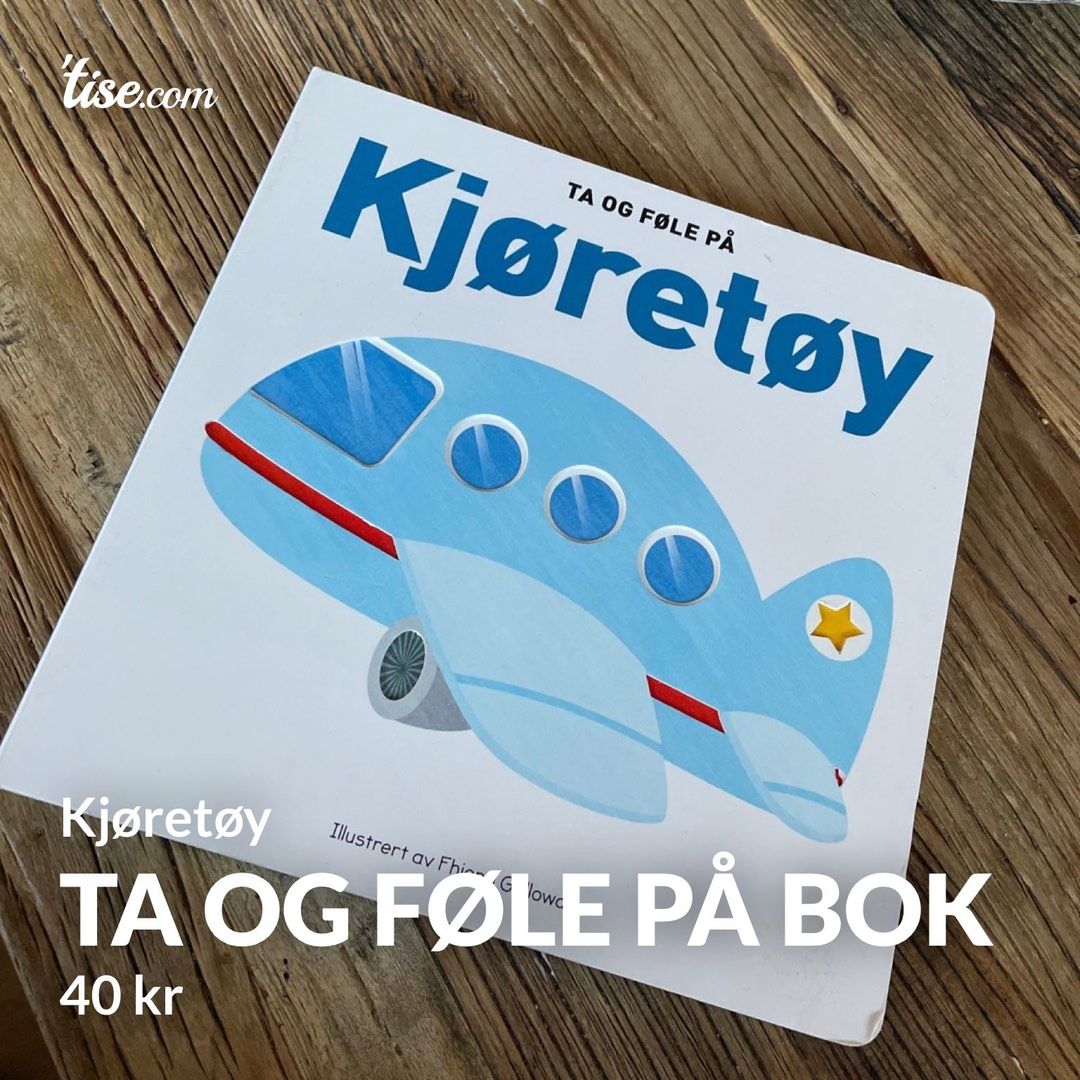 Ta og føle på bok