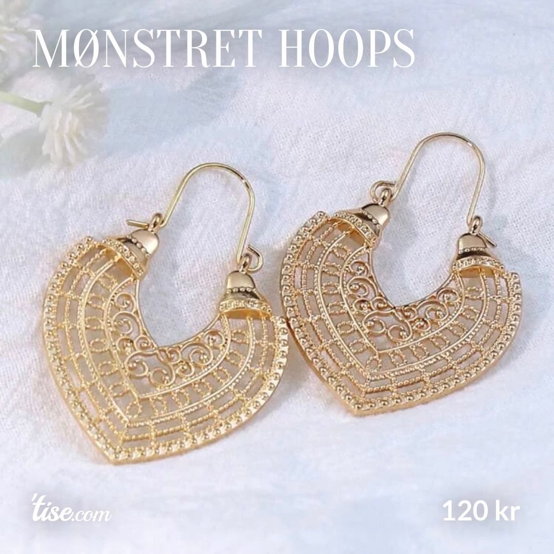 Mønstret hoops