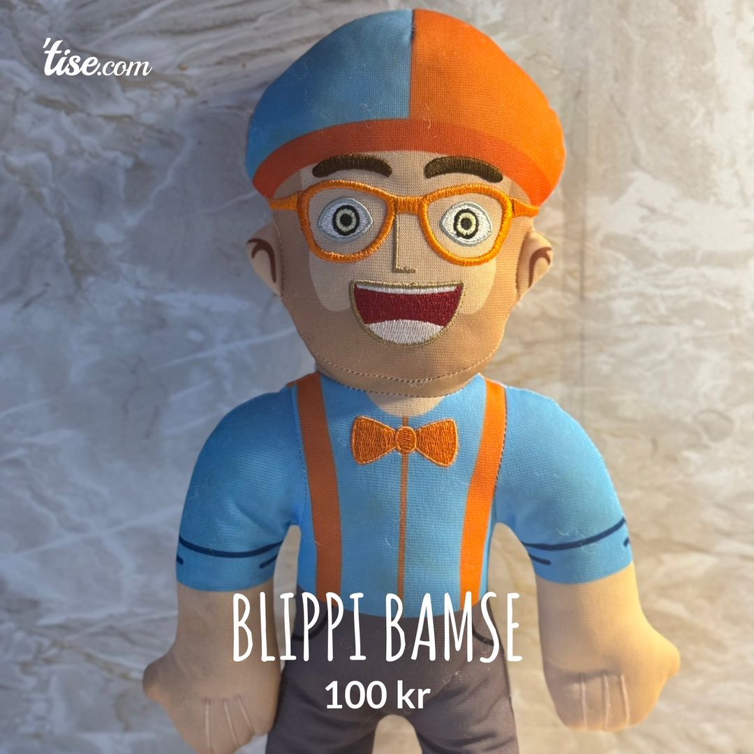 Blippi bamse