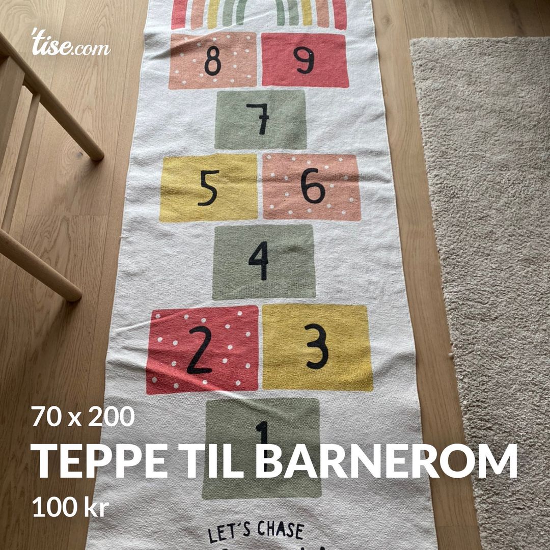 Teppe til barnerom