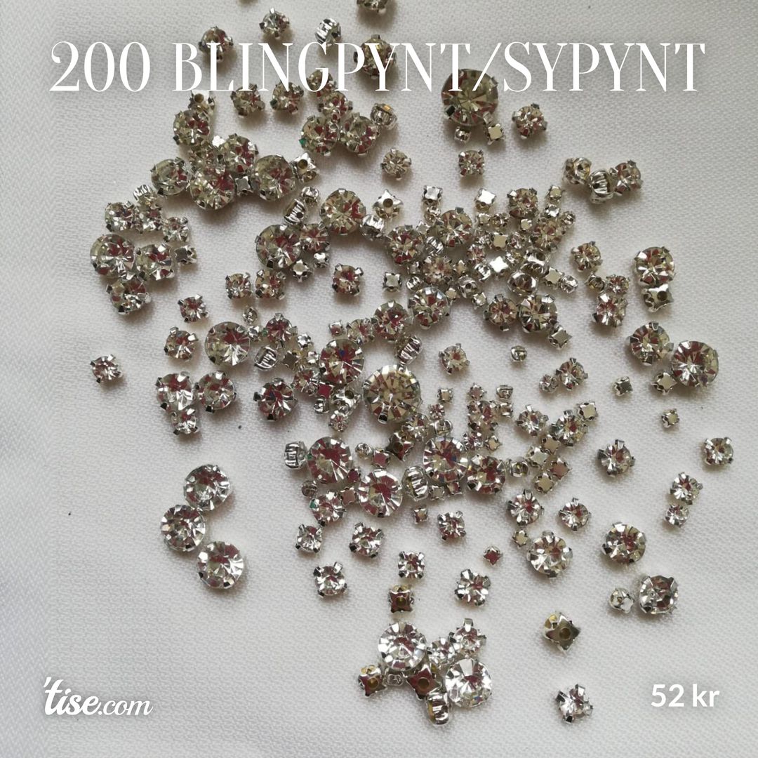 200 blingpynt/sypynt