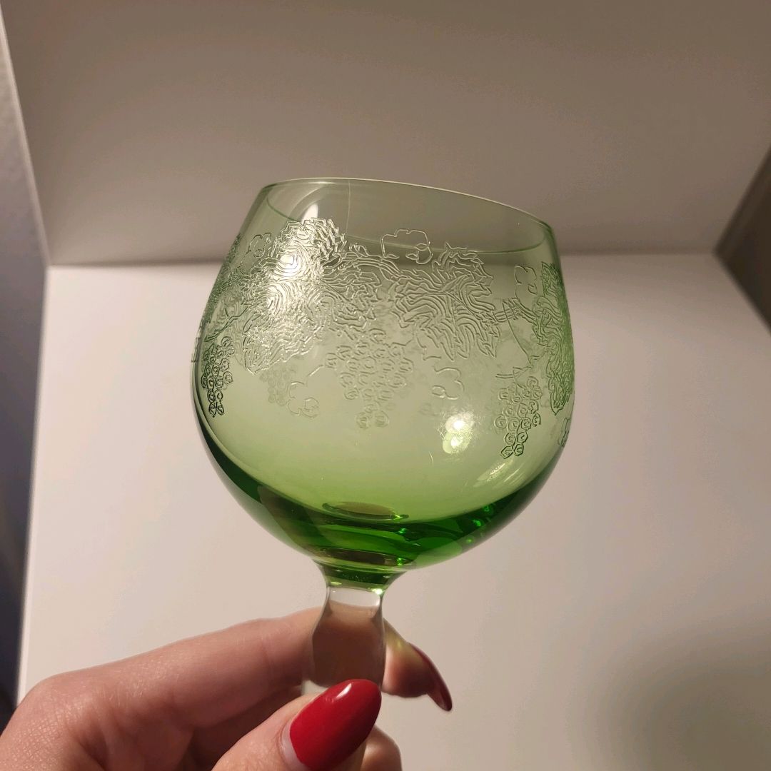 Grønne Vakre Glass