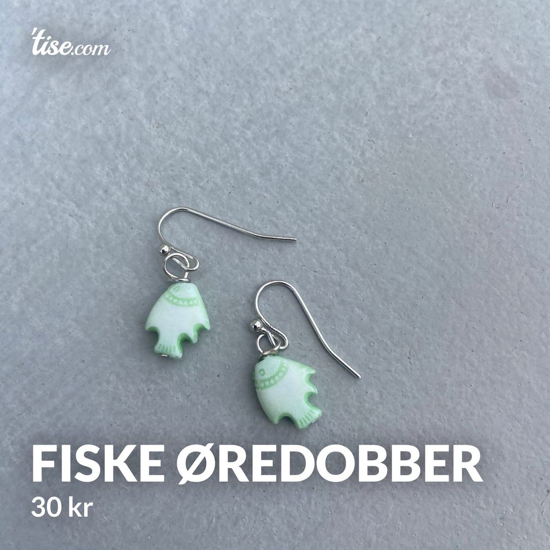 Fiske øredobber