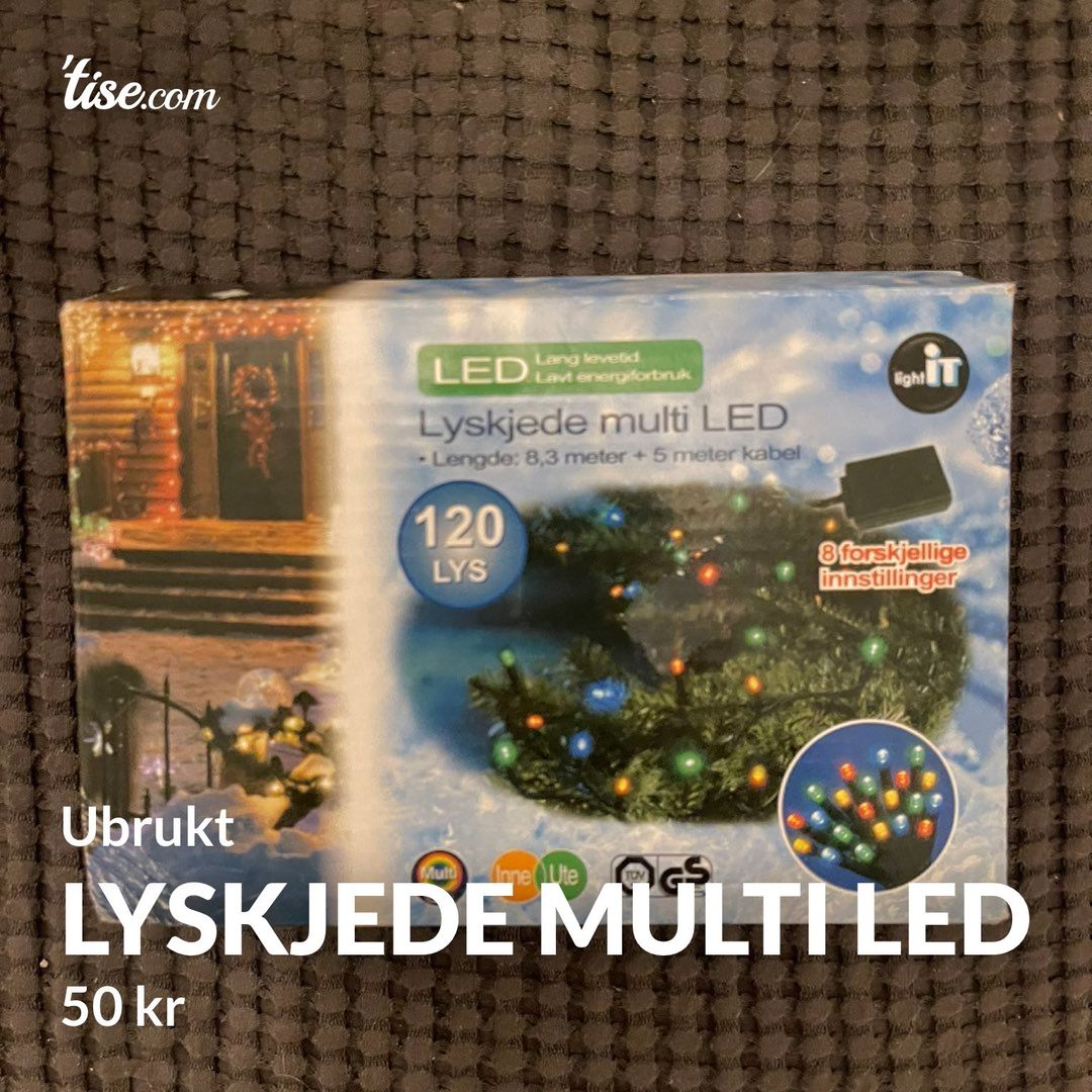 Lyskjede multi Led