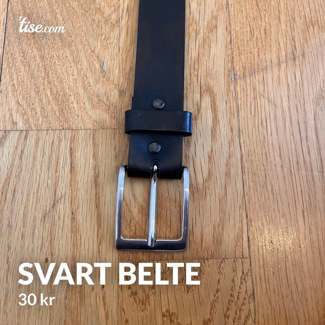 Svart Belte