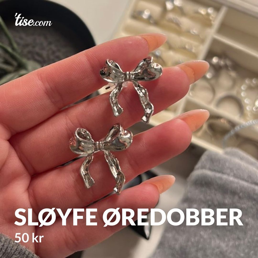 Sløyfe øredobber