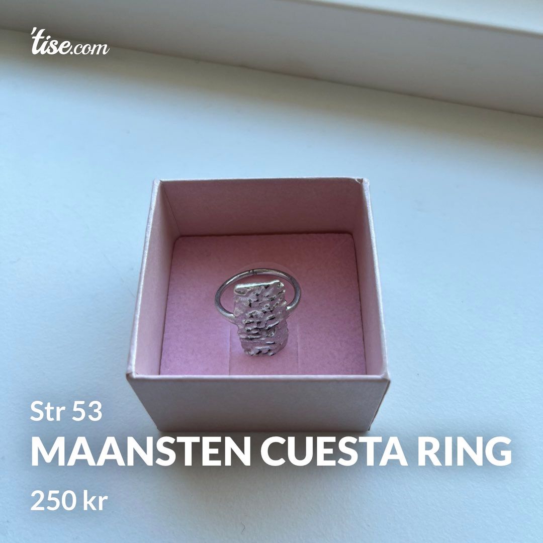 Maansten Cuesta ring