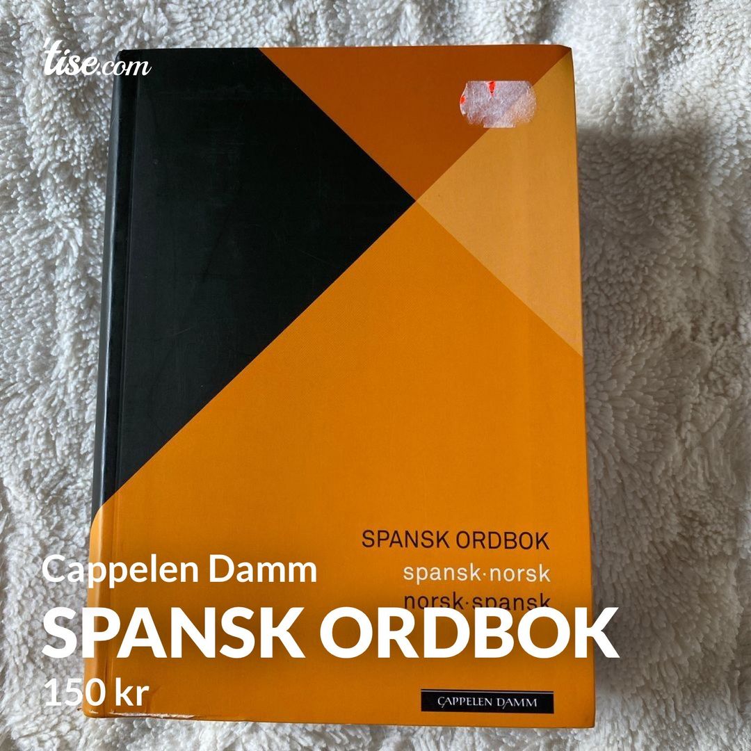 Spansk ordbok