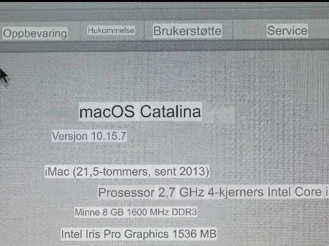 iMac 215 late 2013