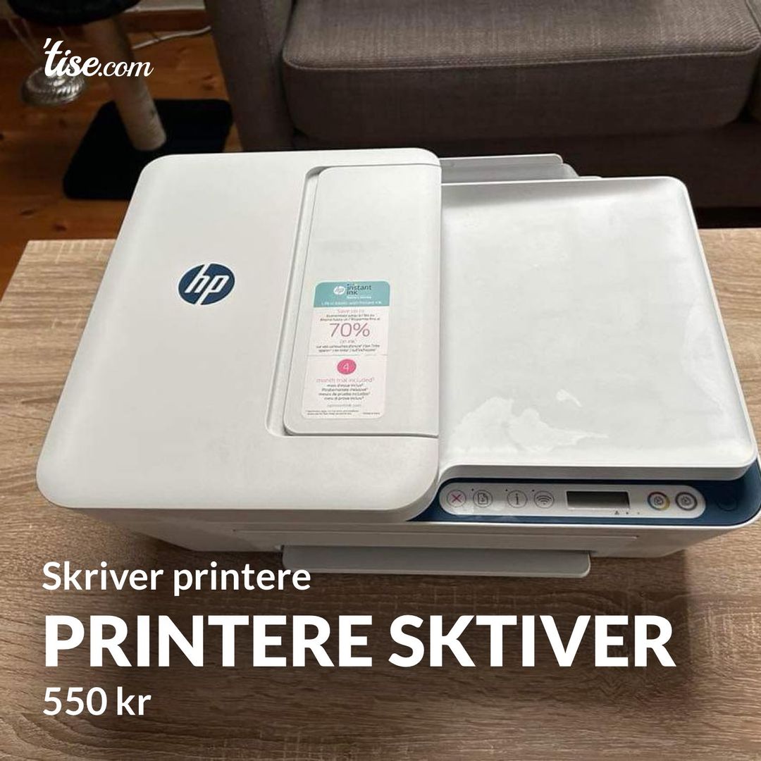 Printere sktiver