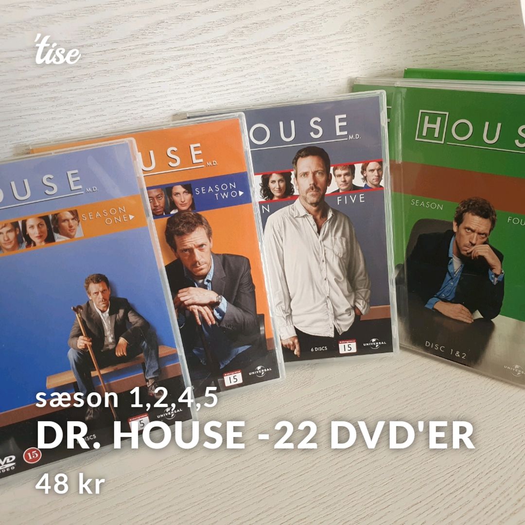 Dr House -22 dvd'er