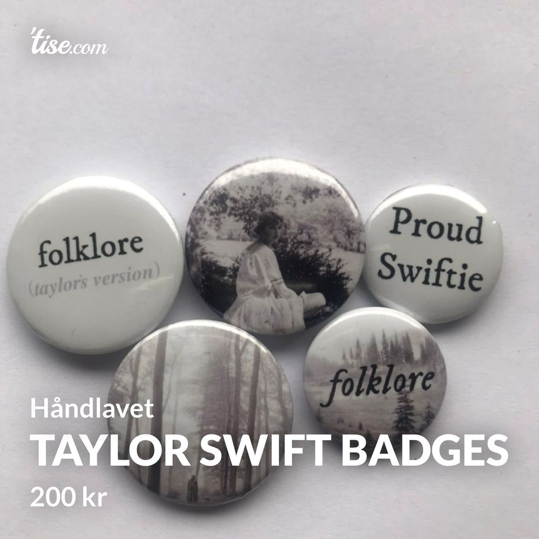 Taylor Swift badges