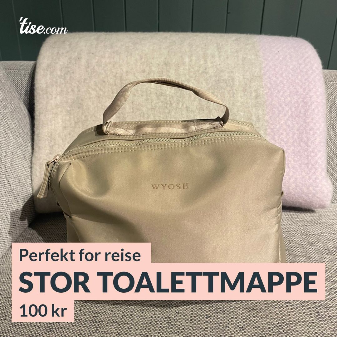 Stor toalettmappe