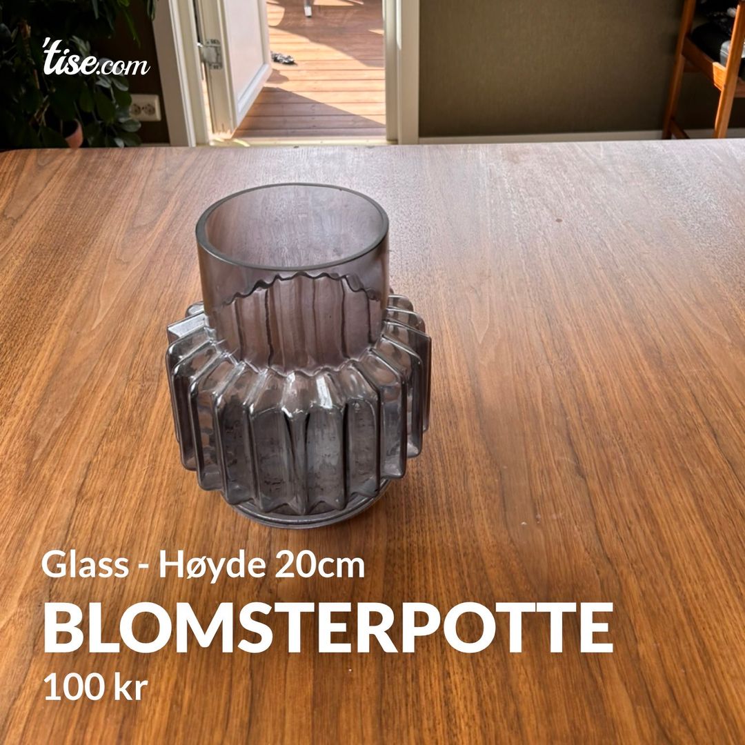 Blomsterpotte