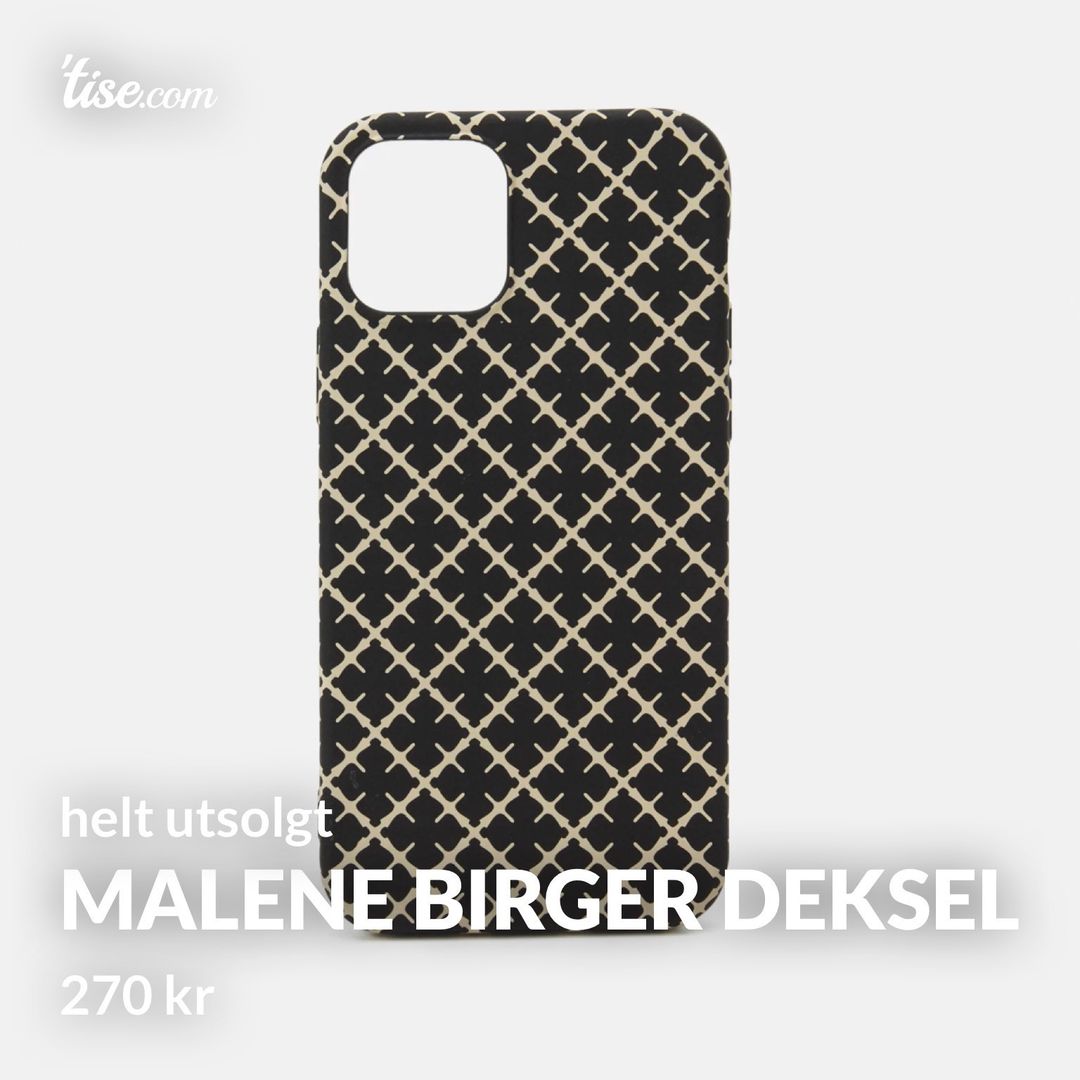 Malene birger deksel